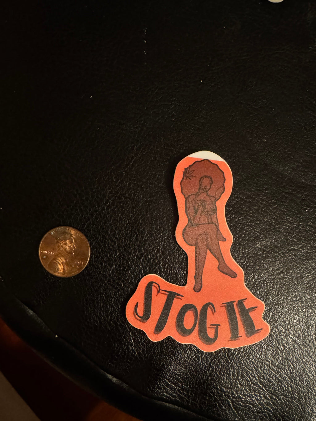 BLACK GODDESS STICKER