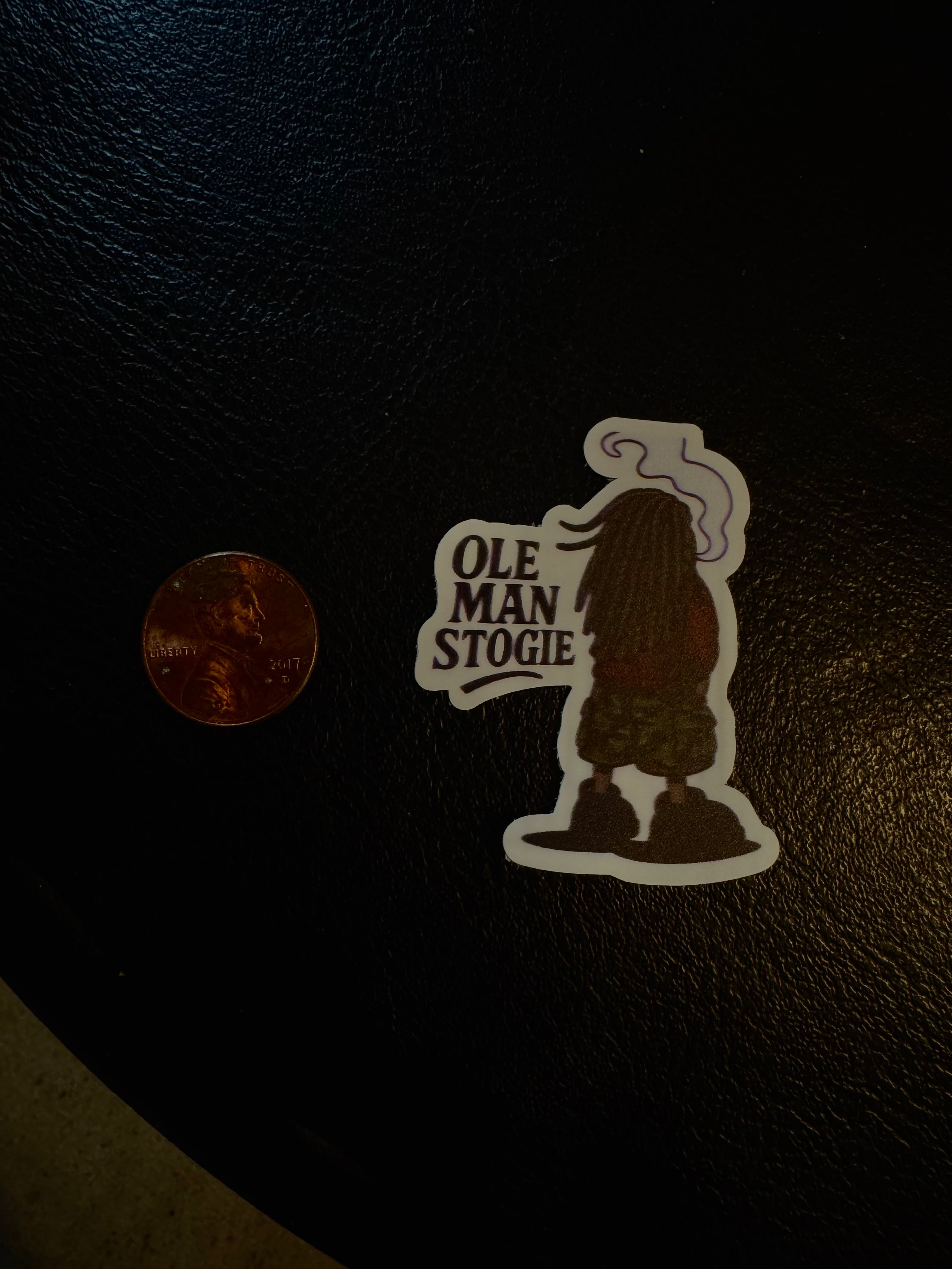 SLOWBURN STICKER #CAMO