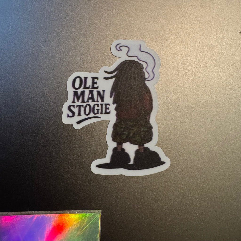 SLOWBURN STICKER #CAMO