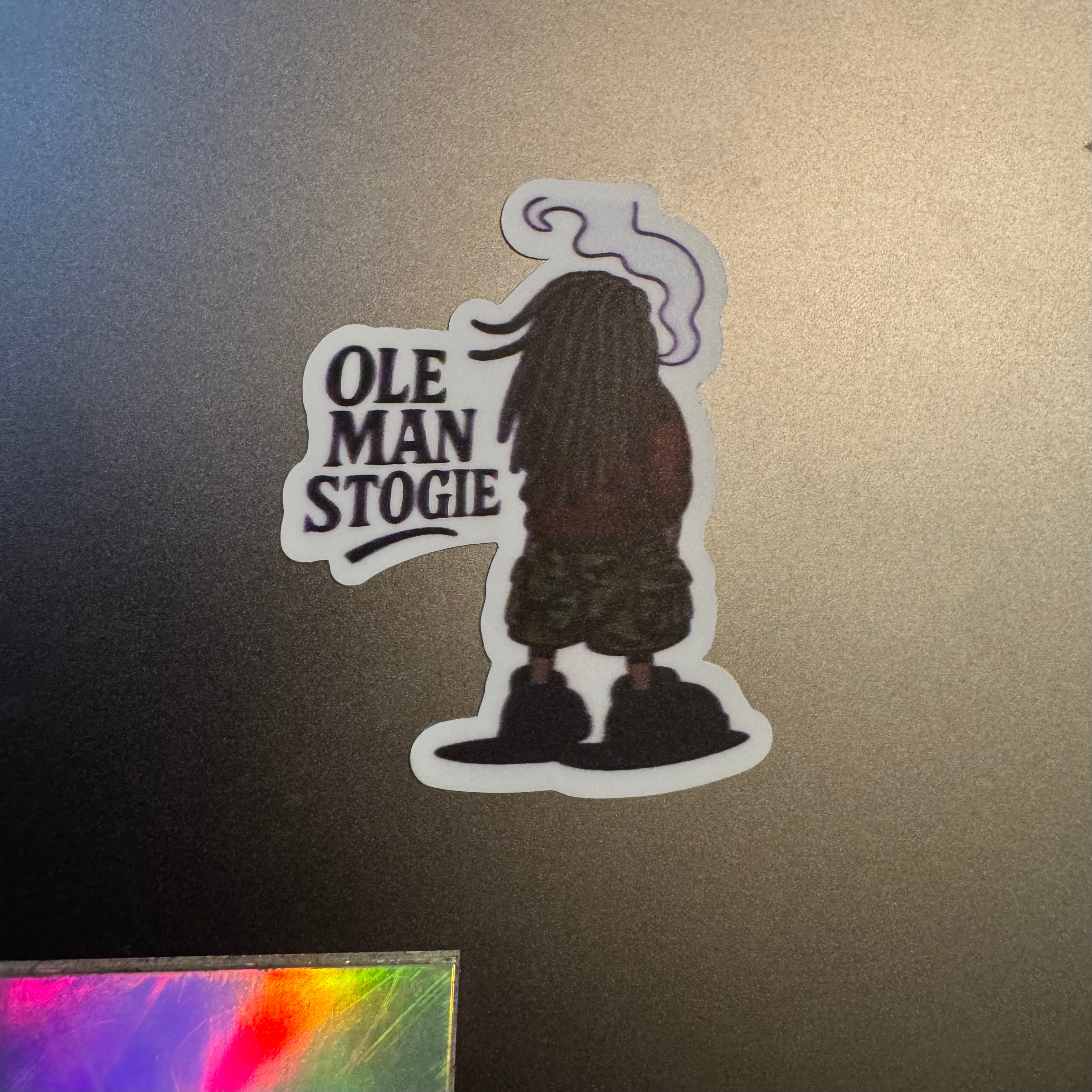 SLOWBURN STICKER #CAMO